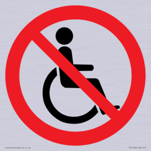 P914 Prohibition: No disabled access